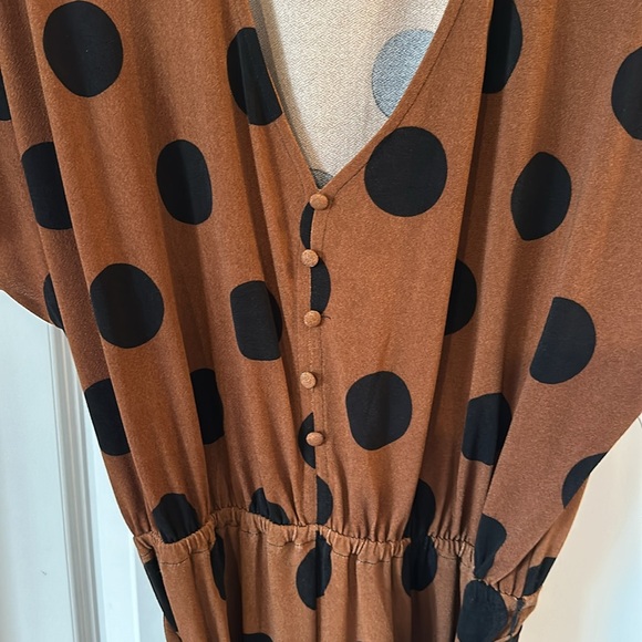 Serina Vintage Polka Dot Dress - Picture 2 of 2